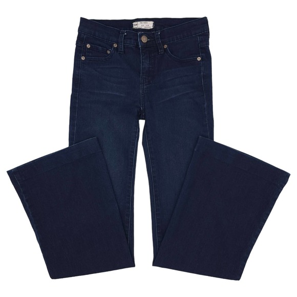 Free People Denim - Free People Flare Jeans 25 Dark Wash Blue